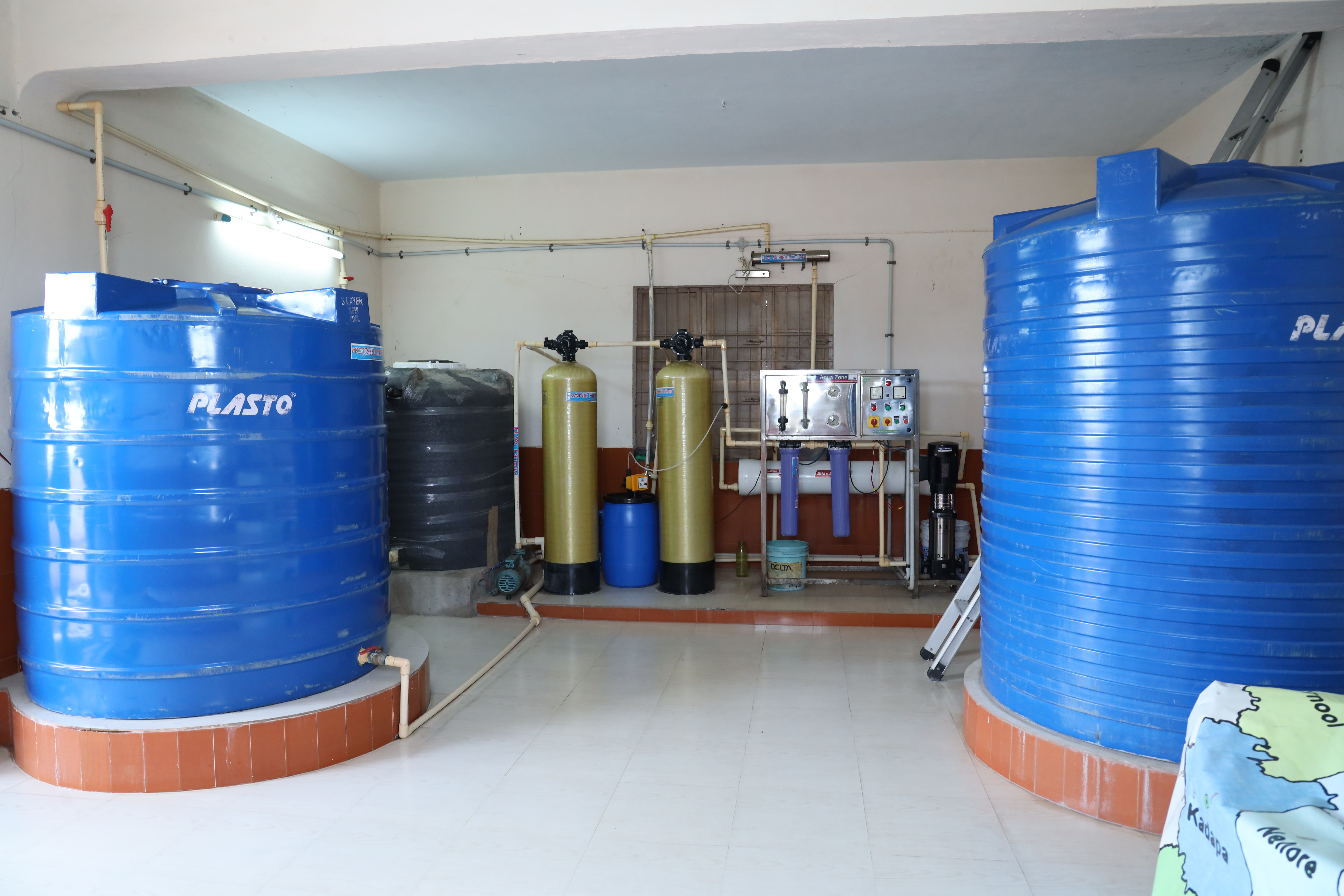  "Pure mineral water and advanced cooling water systems."